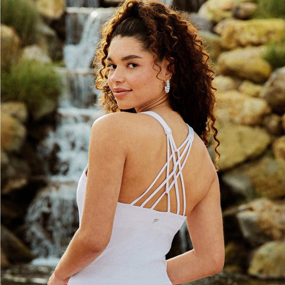 Fabletics workout top with built in bra